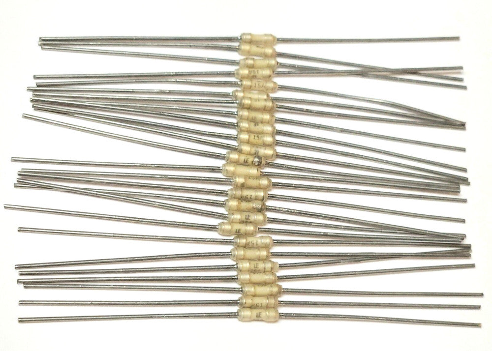 LOT OF 25 LITTELFUSE PICOFUSE 251015 15 AMP AXIAL 125 VAC Fuse Resistor Cink