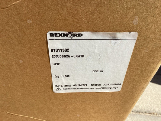Falk / Rexnord Ultramite 91011302 GearDrive. 206UCBN2A5.6A1D. Ratio 6.24