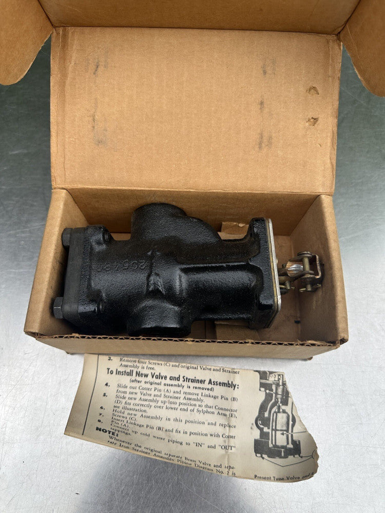 New ITT McDonnell & Miller SA51-101-102 P.A. Valve & Strainer Assembly