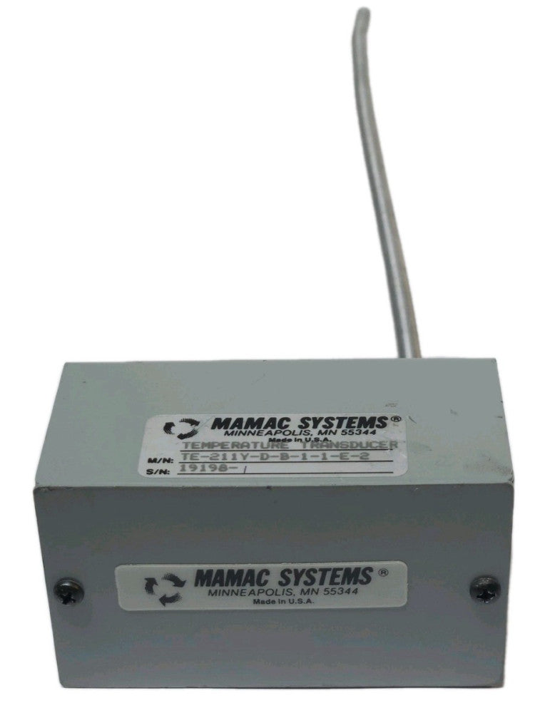 MAMAC TE 211Y B D 1 1 E 4 Temperature Transducer Sensor 11" Probe