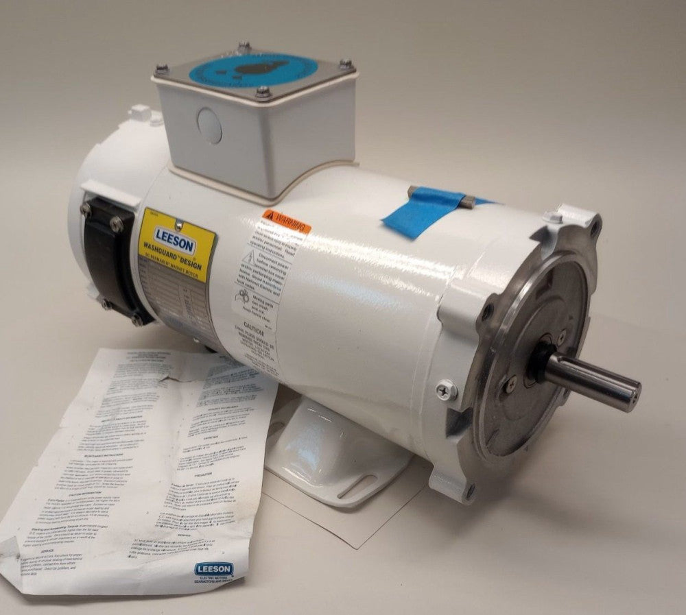 Leeson 108228.00 Washguard Motor C4D17VK3F 3/4hp 90V-DC 1750rpm TENV S56C