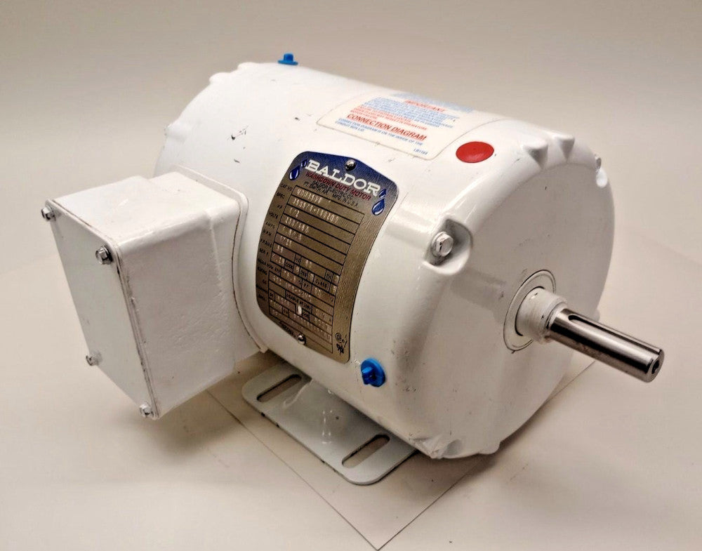 Baldor WDM3538 Used Washdown Duty Motor 3ph 0.5hp 230/460V 1725rpm 35S578-1802G1