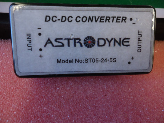 ST05-24-5S Astrodyne 5 Watt DC/DC, 24Vin, 52V O/P Brand New!