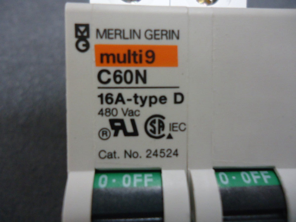 Multi9C60N, Merlin Gerin, Ground Fault option supplementary Protector 240VAC