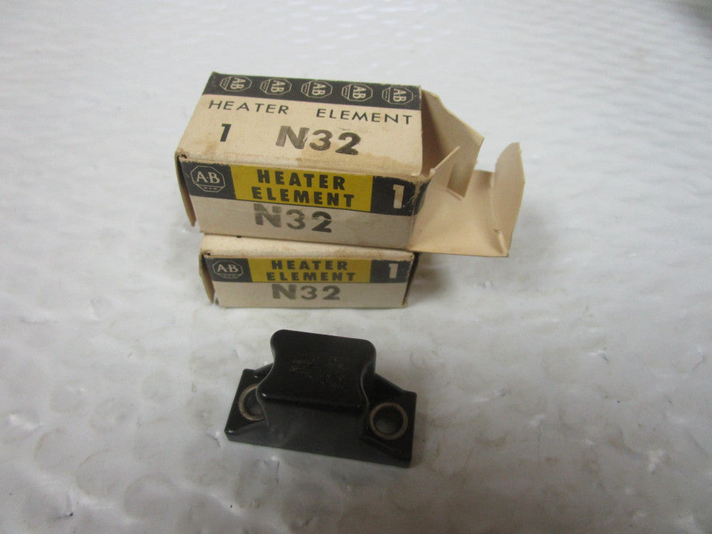 NEW LOT OF 2 ALLEN BRADLEY N32 HEATER ELEMENT