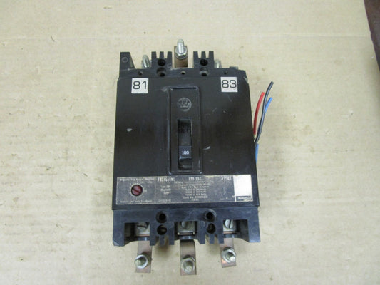 WESTINGHOUSE AUX.  BREAKER FB31550ML 100A AMP 600Vac 3 POLE