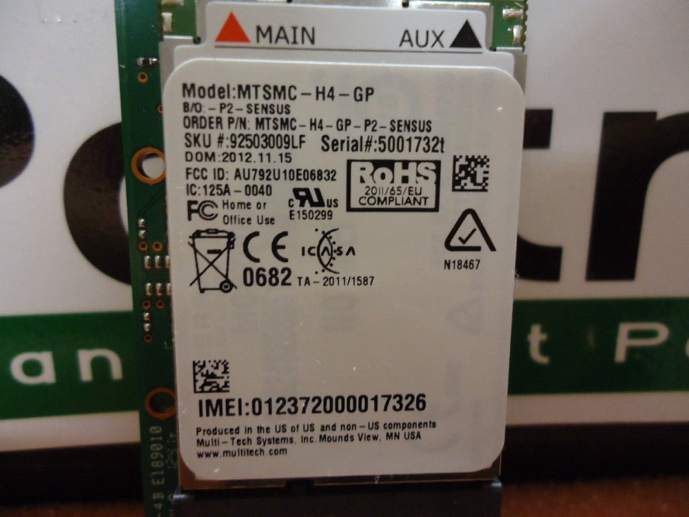 MTSMC-H4-GP-P2-SP Multi-Tech RF TXRX MODULE CELLULAR U.FL ANT Brand New!
