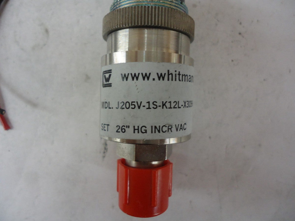 J205V-1S-K12L-X30961, Whitman Controls, High Pressure/Low Set Switch, BRAND NEW!