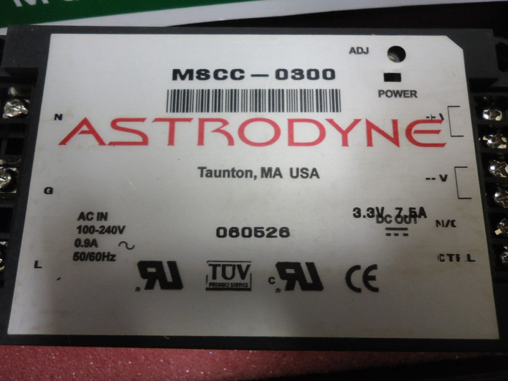 MSCC-0300 Astrodyne 30W 3.3V AC/DC Chassis Mt Brand New!
