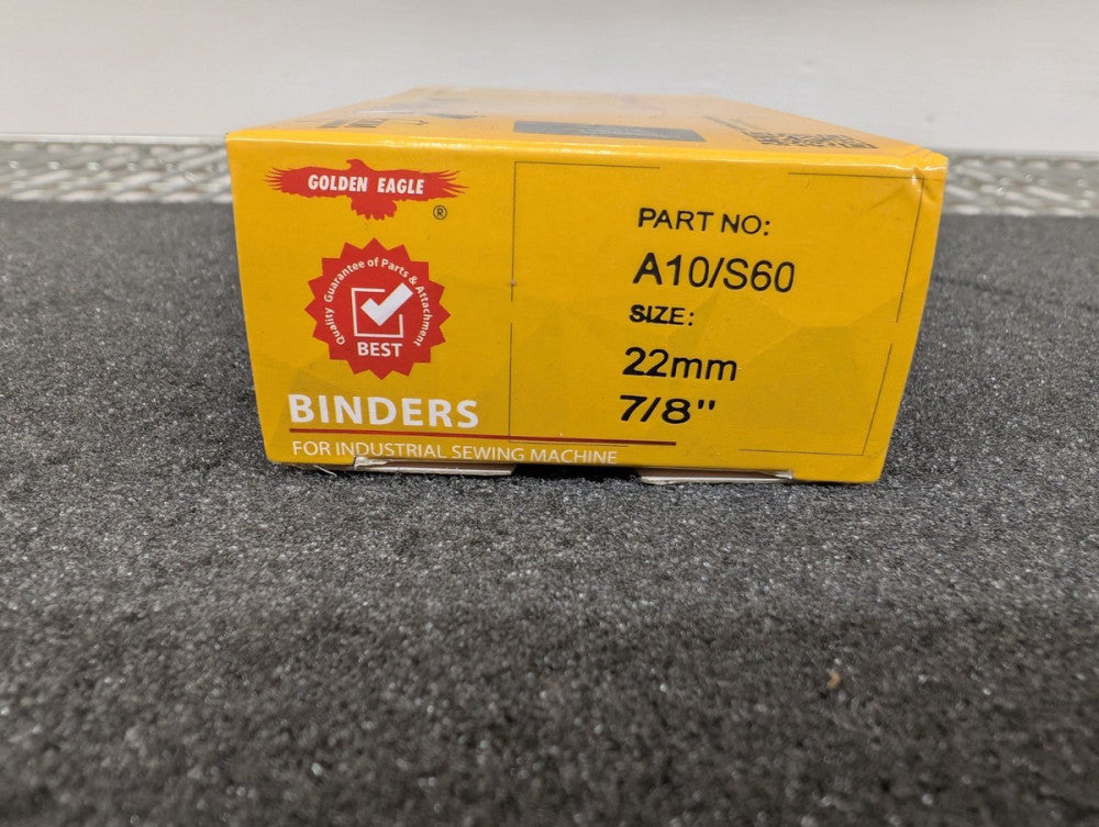 New, Golden Eagle, A10/S60-22MM-7/8, Attachments For Industrial Sewing Machines