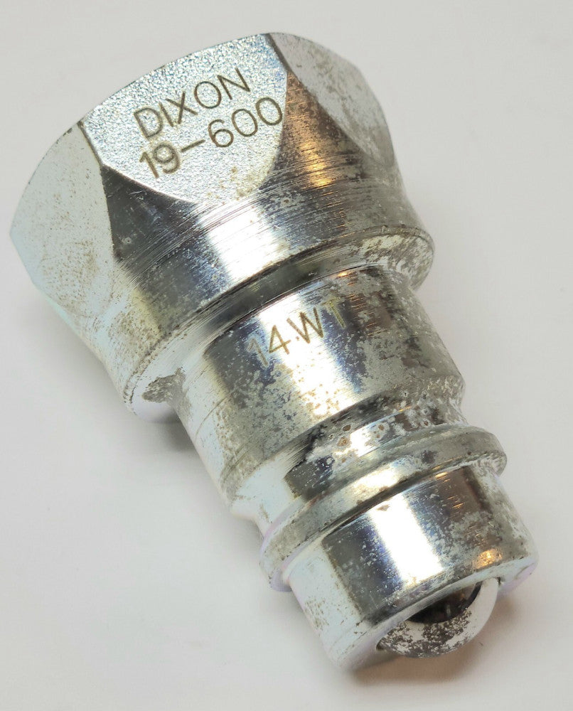 DIXON 19-600 14WT HYDRAULIC QUICK DISCONNECT COUPLING 3/4" Female NPTFX 1/2"