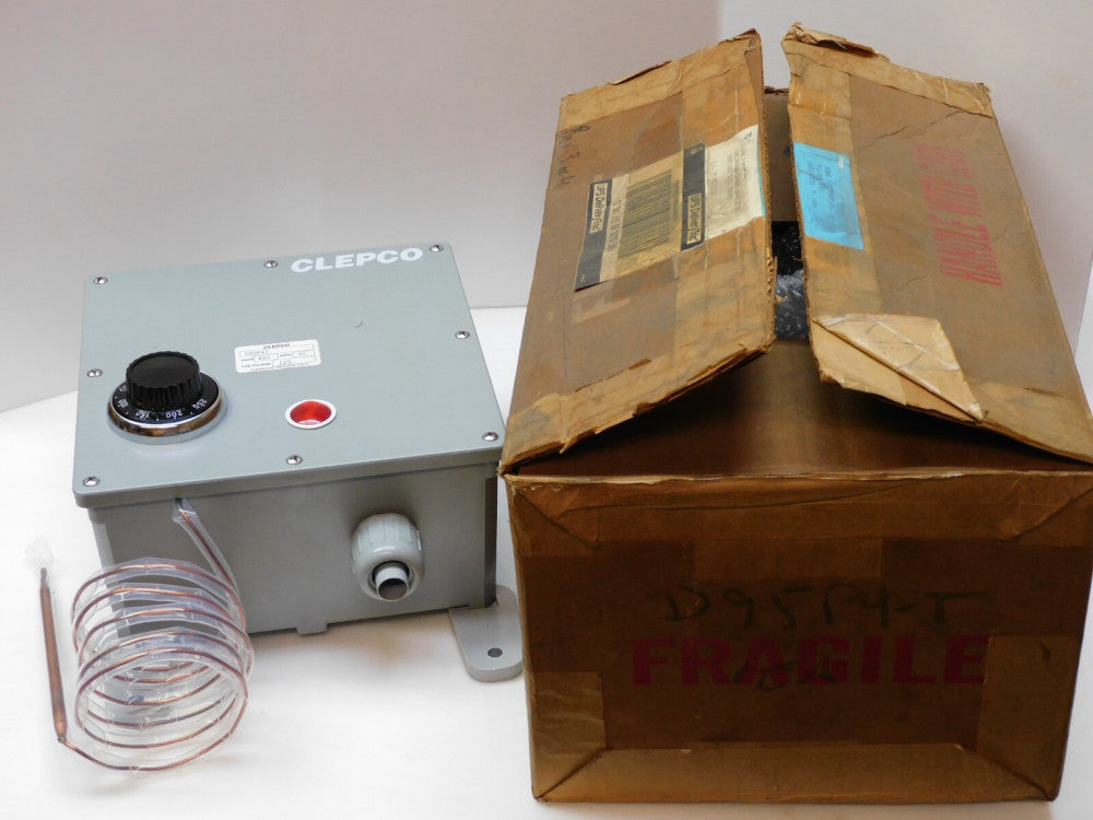 CLEPCO D95P4T INTELLIGENT HEATER THERMOSTAT 480V 50 AMP 120V COIL