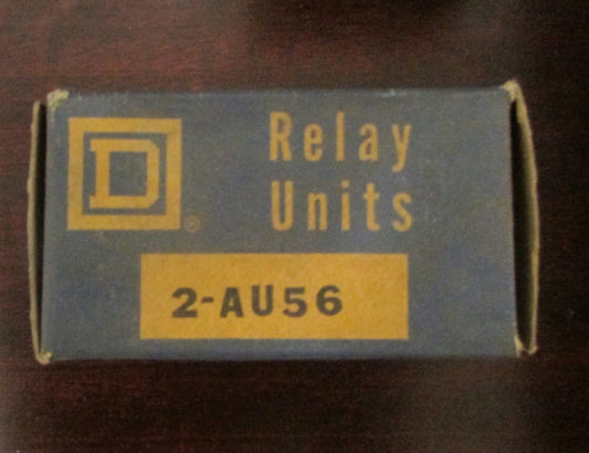 Package of (2) SQUARE D AU56 Thermal Overload Relay Heater Element