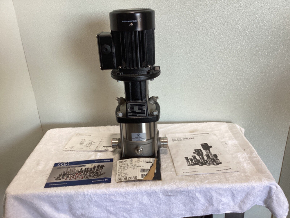 Grundfos CRN1-6-A-P-G-E-HQQE. 3/4 HP Pump