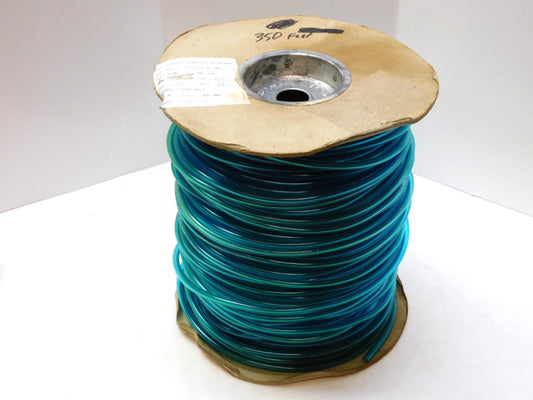 CLIPPARD 3814-6 POLYURETHANE TUBING HOSE BLUE 350' FEET 1/4" OD 1/8" ID