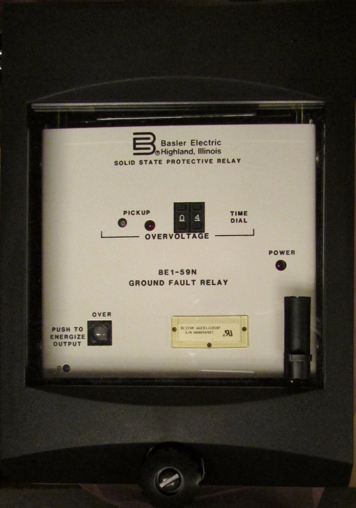 BASLER ELECTRIC BE159N A7ED1JC0S0F Solid State BE159N-0 Protective Relay