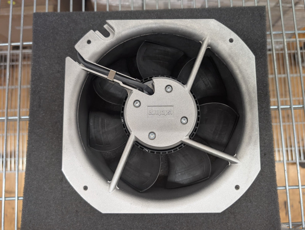 New, EBM-Papst, W3G200-HD01-03, EC Axial Fan, 225x225x80mm, 230VAC, 50/60Hz