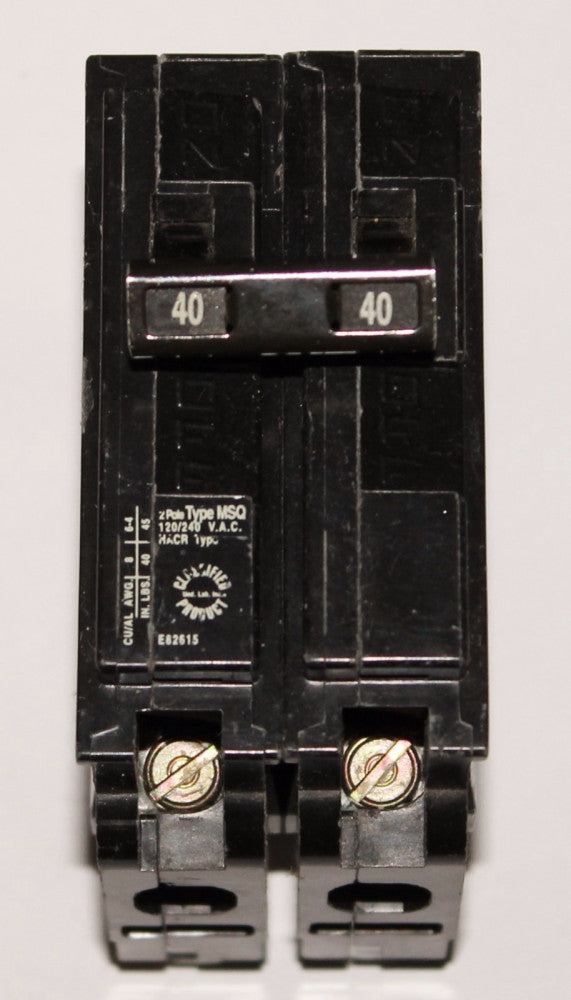 SIEMENS MURRAY MP240 2 Pole 40 Amp Type MSQ MP Circuit Breaker