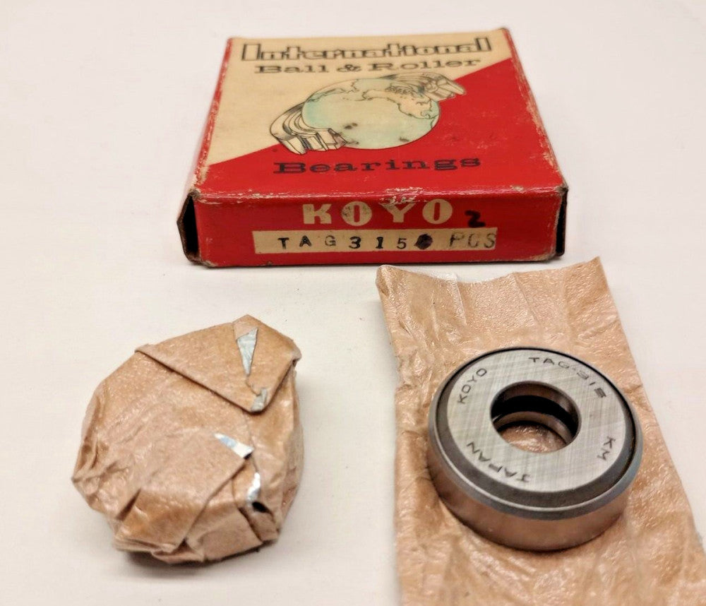 Koyo TAG315 Thrust Bearing (Pack of 2) 0.50 in ID x 32mm OD x 11.8mm W