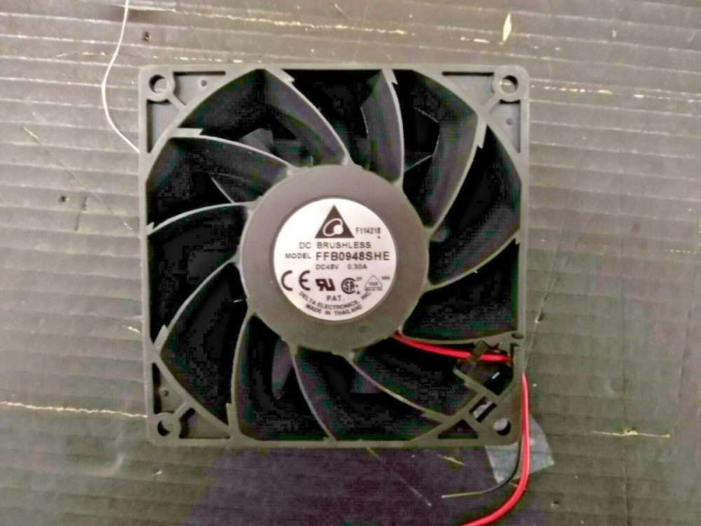 New, Delta Electronics, FFB0948SHE, FAN AXIAL 92X38MM 48VDC WIRE