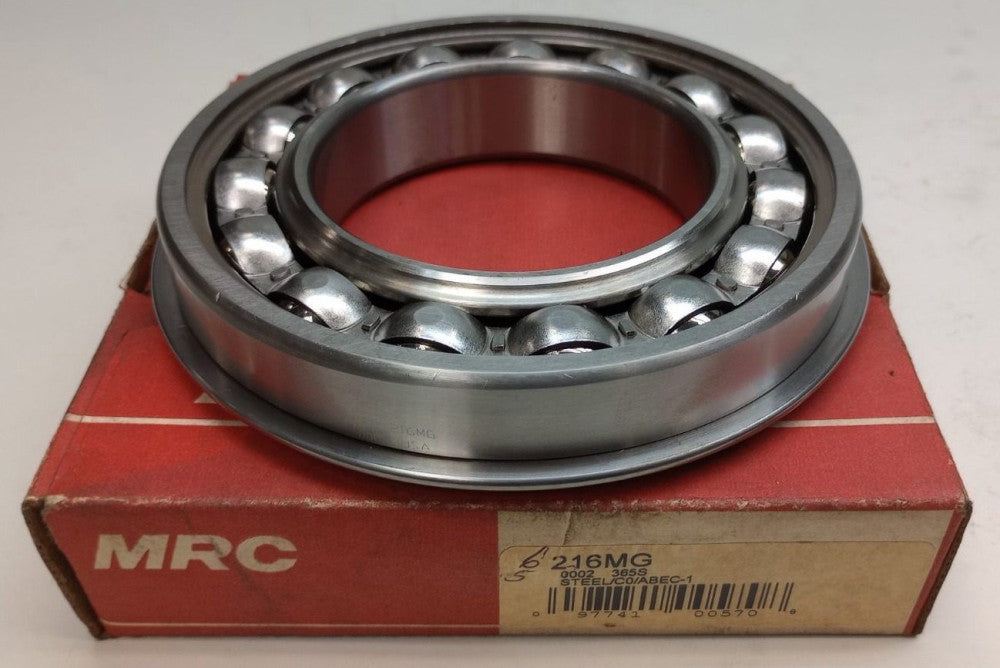 MRC 216MG Ball Bearing Deep Groove 80X140X26mm 216-MG With Snap Ring