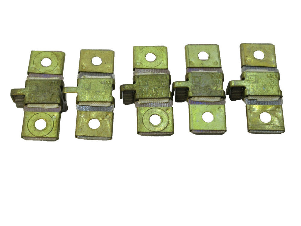 Square D B1.67 , B 1.67 , B-1.67 Overload Heater (Lot of 5)