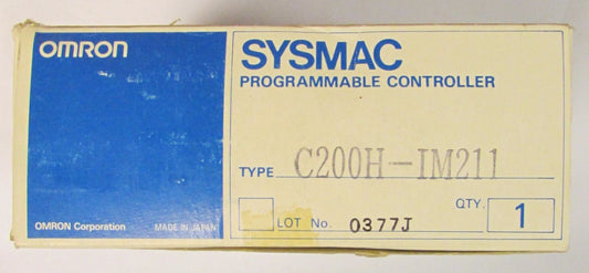 OMRON SYSMAC Programmable Controller Input Module C200H IM211