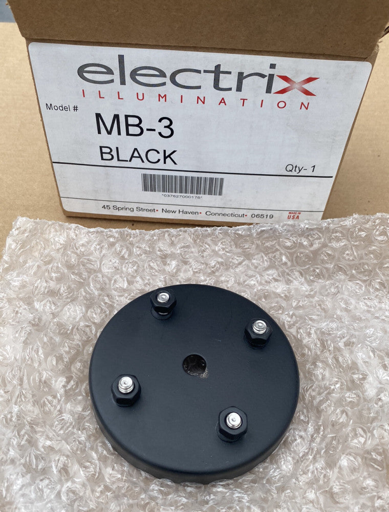 New Electrix MB-3 Black Magnetic Base Mount for 1020, 2002, 7288, 7298,7730 7720