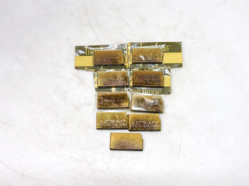 Peterson Tool 6-2779-4-P1 Carbide Inserts Lot of 9
