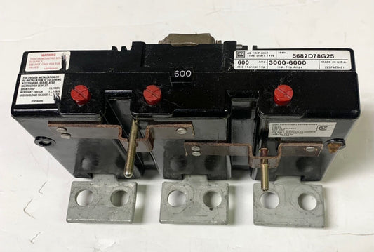 CUTLER HAMMER WESTINGHOUSE NB3600PT Type NB TRI PAC Trip Unit 5682D78G25 