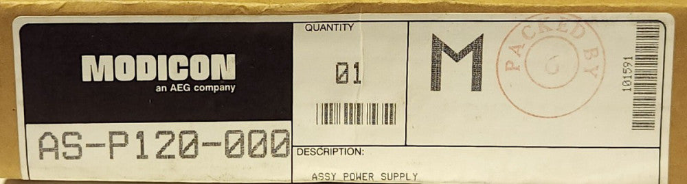 AUTOMATION MODICON AEG AS P120 000 Power Supply COMP 984 115/230 VAC