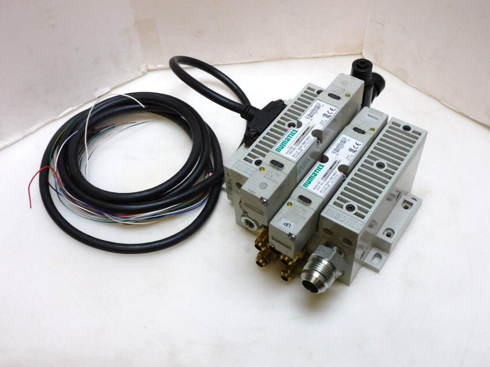 NUMATICS 123BB5Z2MN00061 SOLENOID VALVE BANK 150PSIG 24VDC