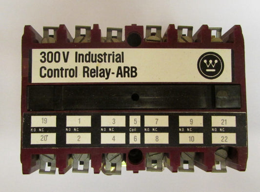 WESTINGHOUSE ARB660A 10 Amp 300 V Type ARB Control Relay 120 V Coil 765A729G01