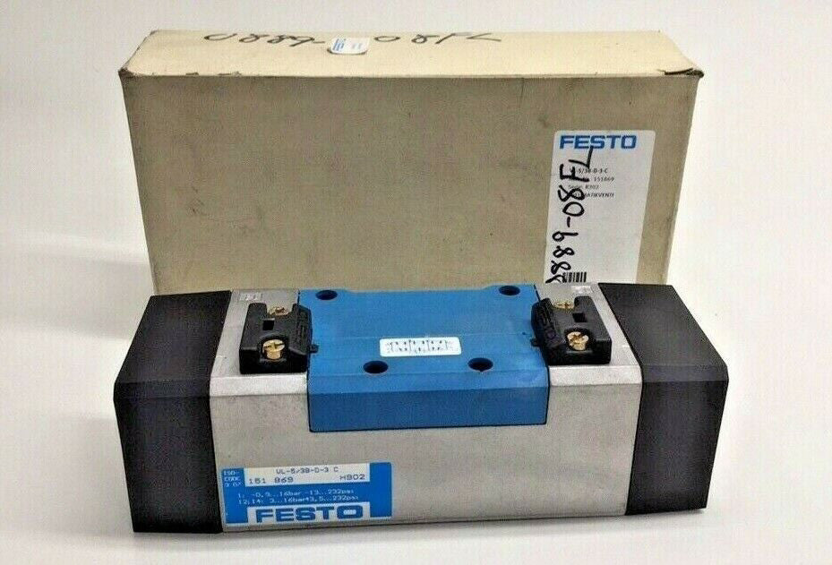 Festo 151869 Pneumatic Valve VL-5/3B-D-3-C