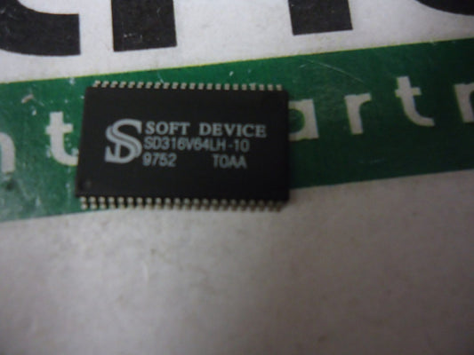 SD316V64LH10, Soft Device, Memory SRAM 64MBx16, BRAND NEW!