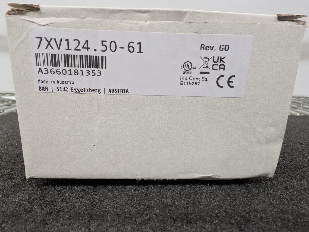 New, B&R, 7XV124.50-61, 7XV124.50-61, REMOTE VALVE TERMINAL CONNECTION