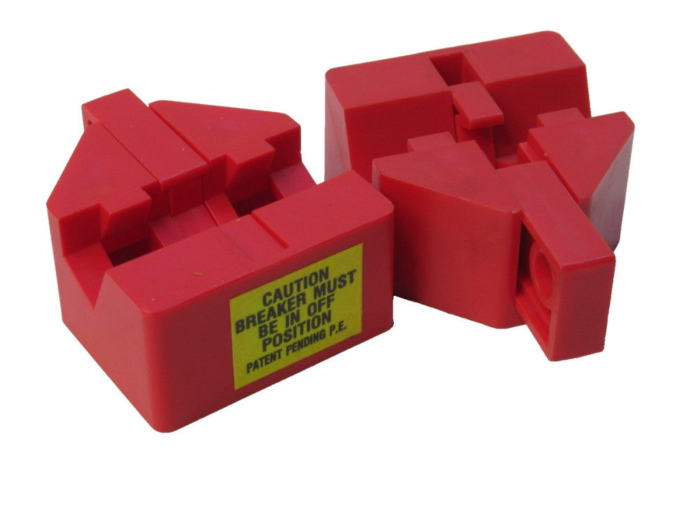 (NEW -Lot 2) BRADY Circuit Breaker Lockout Clamp-On For Single and Double Pole