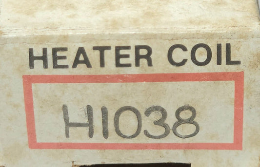 EATON CUTLER HAMMER H1038 Thermal Overload Relay Heater Element 1038