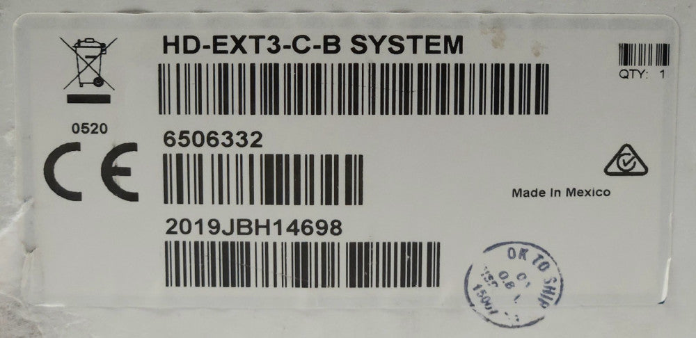 SEALED CRESTRON HD EXT3 C B System 4K HDMI HD BASET Extender 6506332