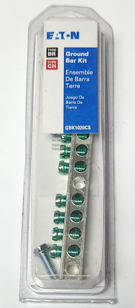 EATON CUTLER HAMMER GBK1020CS Type BR Type CH Panel GBK1020 Ground Bar Kit