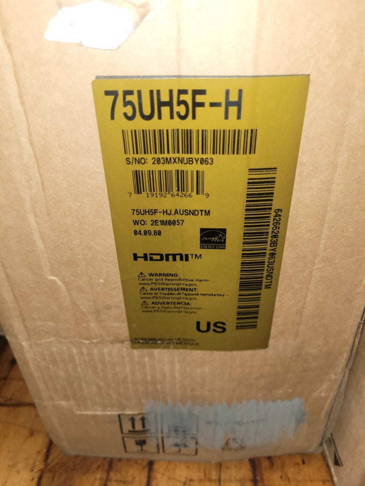 New, LG, 75UH5F-H, Class Smart Digital Signage TV IPS LED Display 4K UHD HDR 120
