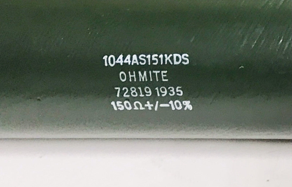 OHMITE MOUSER 588 1044AS151KDS 150 OHM 300W 60 Ohm Ceramic Resistor 72819 1935