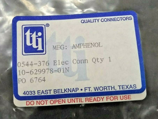 New, Amphenol, 10-629978-01N, CYLINDRICAL CIRCULAR CONNECTOR