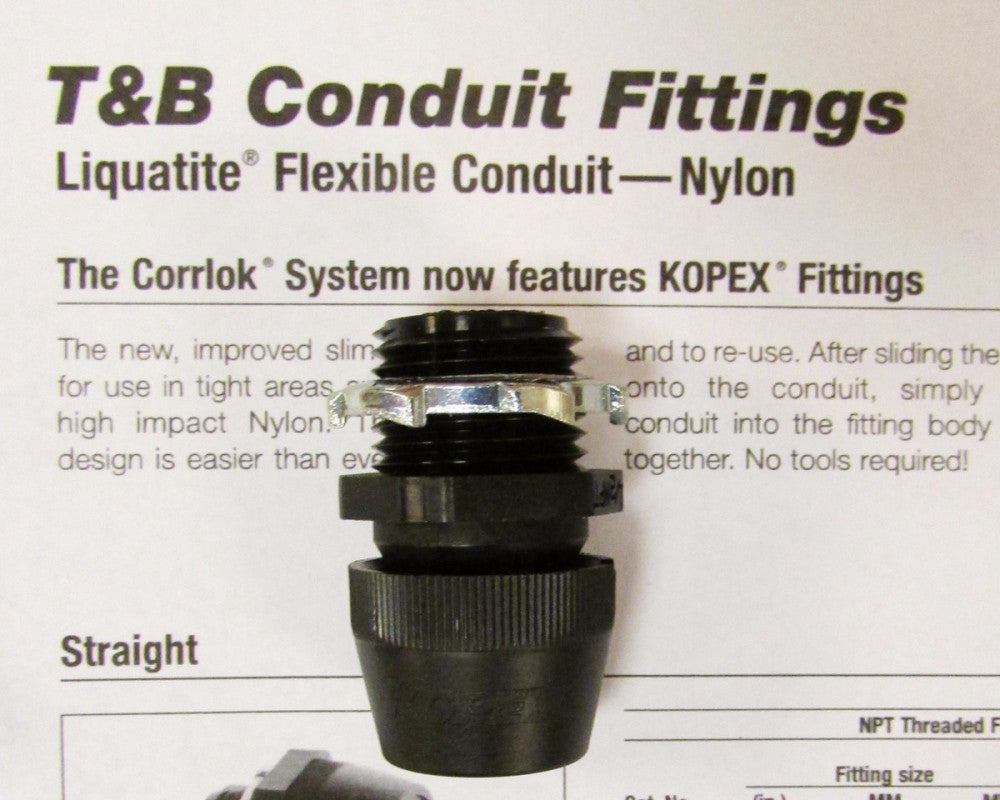 KOPEX THOMAS BETTS CF-10 Liquatite 1/2 NPT Conduit Fitting CF 10