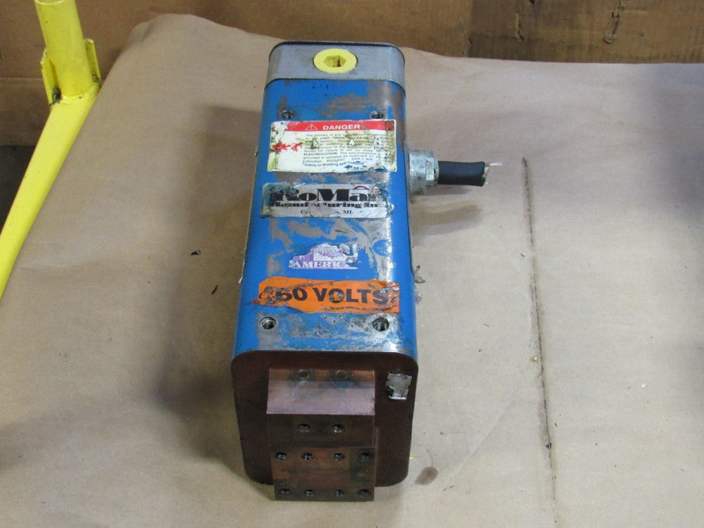 ROMAN SPOT WELDING TRANSFORMER S46650X2419WX 50 KVA 1PH 460V PRI 5.00V SEC 1GPM