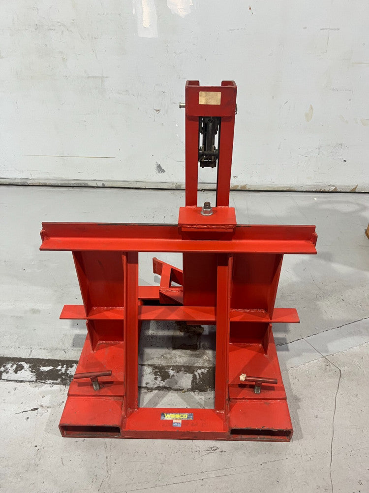 WESCO GATOR FORK LIFT TRUCK GRIP DRUM BARREL LIFTER TRANSPORTER