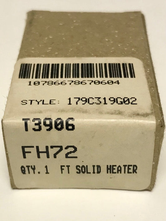 EATON CUTLER HAMMER FH72 Type A200 FT Heater Element Overload Relay