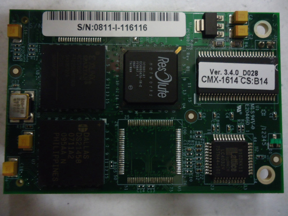 CMX-1614, Resolute, Quad E1/T1 and Ethernet TDM, over Packet Gateway, BRAND NEW!