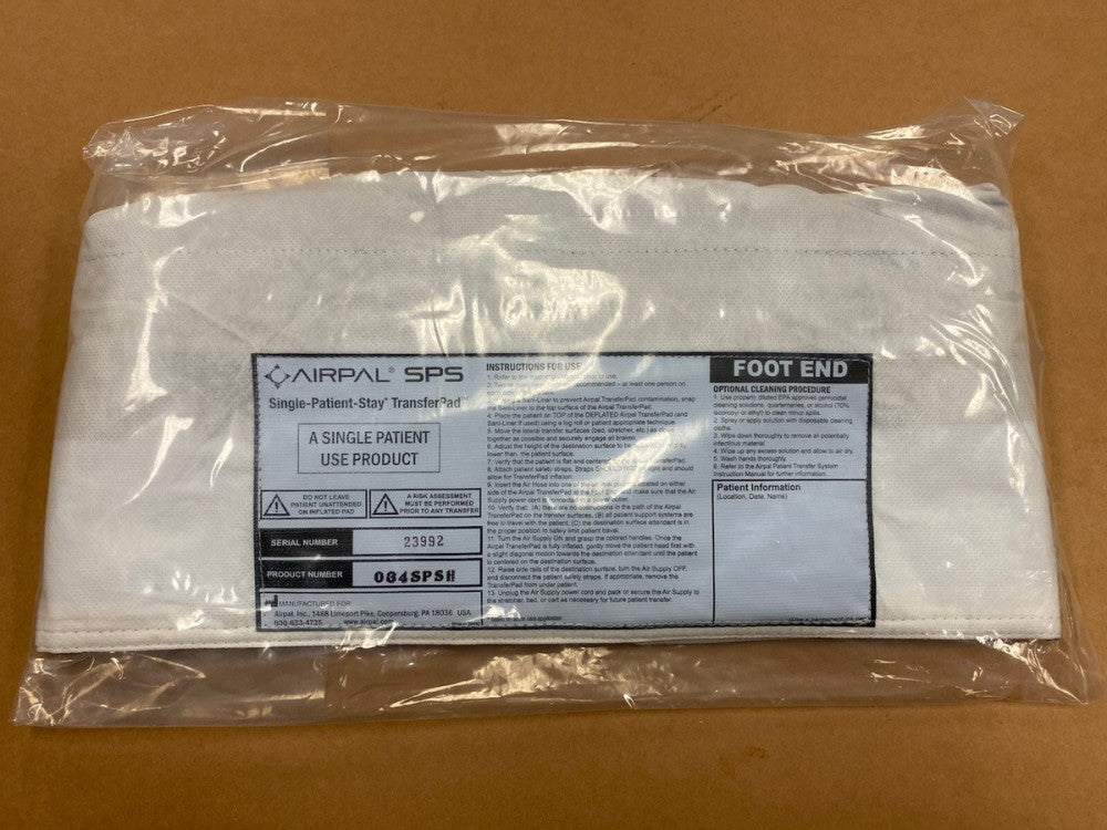 Airpal SPS Single Patient Stay TransferPad 34"  034SPSH New