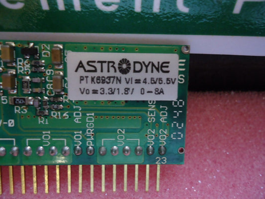 PTK-6937N Astrodyne Programmable DC/DC VRM, 3.3/1.8VDC Brand New!